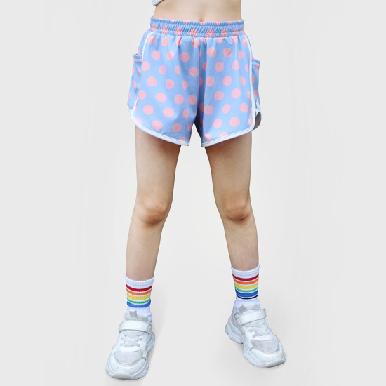 5-12Y Kids Girls Block-Color Checkerboard Shorts  Clothing For Kids  