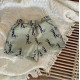 9M-4Y Caroon Flower Animal Print Shorts  Kids Boutique Clothing  