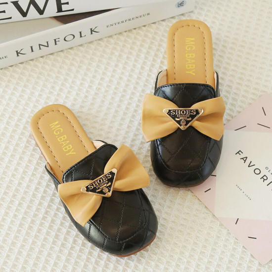 Kids Girls Candy Color Low-Heeled Children's Sandals And Slippers  Accessories Vendors  