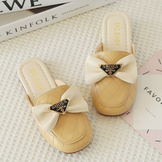 Kids Girls Candy Color Low-Heeled Children's Sandals And Slippers  Accessories Vendors  
