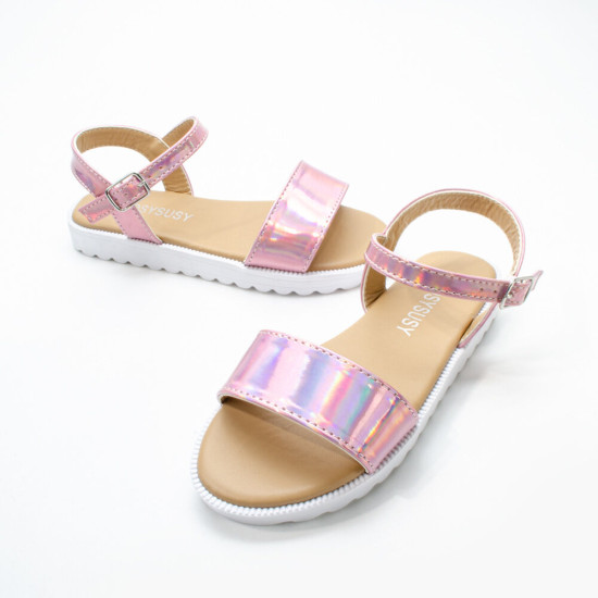 Kids Girls Sequin Soft Sole Non-Slip Princess Sandals  Kids Shoes  