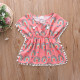 18M-6Y Toddler Girls Beach Pom Pom Trim Dress  Girls Clothes  