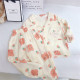 9M-6Y Toddler Girls Cartoon Floral Pajama Set  Girls Fashion Clothes  
