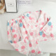 9M-6Y Toddler Girls Cartoon Floral Pajama Set  Girls Fashion Clothes  