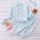 18M-6Y Toddler Girls Loungewear Flannel Plush Polka Dot Two-Piece Set  Girls Clothes  