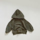 9M-6Y Toddler Solid Color Fleece Hooded Sweatshirt  Toddler Clothes  