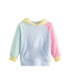 18M-6Y Toddler Girls Colorblock Hoodie  Girls Fashion Clothes  