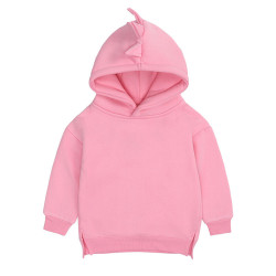 6M-4Y Unisex Toddler Solid Color Dinosaur Hoodie  Toddler Boutique Clothing  