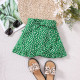 18M-6Y Toddler Girls Floral Ruffle Trim Skirts With Belt  Girls Clothes  