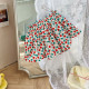 18M-7Y Toddler Girls Floral High Waist Skort  Girls Fashion Clothes  