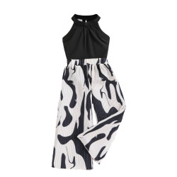 3-12Y Kids Girls Sets Halter Neck Vest And Straight Pants  Clothing Kidswear  