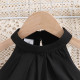3-12Y Kids Girls Sets Halter Neck Vest And Straight Pants  Clothing Kidswear  