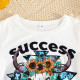 3-7Y Toddler Girls Sets Animal Print Tops & Sunflower Flared Pants  Girls Clothes  