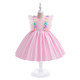 3-6Y Toddler Girls Flying Sleeve Flower Dress Princess Dresses  Girls Clothes  