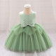 2-6Y Toddler Girls Irregular Mesh Princess Dress With Bow Knot  Girls Clothes  