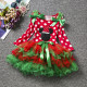 9M-4Y Toddler Girls Christmas Letter Long Sleeve Mesh Dresses  Girls Clothes  