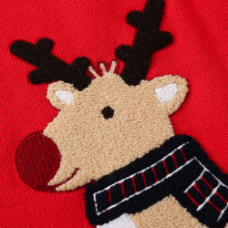 9M-6Y Unisex Christmas Sweater Cartoon Elk Sweater For Boys And Girls  Toddler Boutique Clothing  