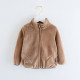 9M-5Y Toddler Flannel Zipper Plush Fleece Jackets  Toddler Boutique Clothing  