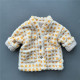 12M-6Y Toddler Boys Plaid Coat With Plush Fur  Boys Clothing  