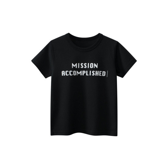 18M-7Y Toddler Boys Letter Shorts Sleeve T-Shirt  Boys Clothing  
