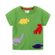 18M-7Y Toddler Boys Dinosaur Shorts Sleeve T-Shirts  Boys Clothes  