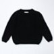 Kid Pure Color Round Neck Long-Sleeved Knitted  Sweaters  