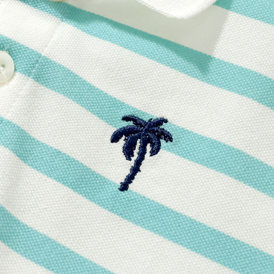 18M-7Y Toddler Boys Striped Polo Shirts  Boys Clothes  