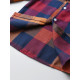 12M-6Y Toddler Boys Colorful Plaid Long Sleeve Shirts  Boys Clothing  