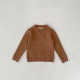 2-10Y Kids Knitted Sweaters Solid Color Pullover Bottoming Tops  Toddler Boutique Clothing  