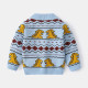Dinosaur  Cardigan Toddler Boy  