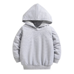 18M-6Y Toddler Solid Color Long Sleeve Hoodie  Toddler Boutique Clothing  