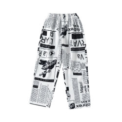 18M-9Y Kids Boys Letter Print Personalized Trousers  Kids Boutique Clothing  