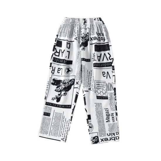 18M-9Y Kids Boys Letter Print Personalized Trousers  Kids Boutique Clothing  