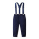 9M-4Y Toddler Boys Striped Long Sleeve Shirt Suit Pants Gentleman Suit  Boys Clothing  