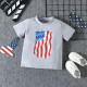 18M-6Y Toddler Independence Day Flag Print T-Shirt  Toddler Boutique Clothing  