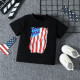 18M-6Y Toddler Independence Day Flag Print T-Shirt  Toddler Boutique Clothing  