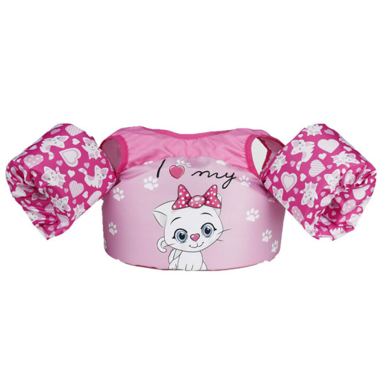 2-6Y Life Jackets For Kids Cute Cartoon Style  Kids Swim Vest  Ring Swimming Accessory  
