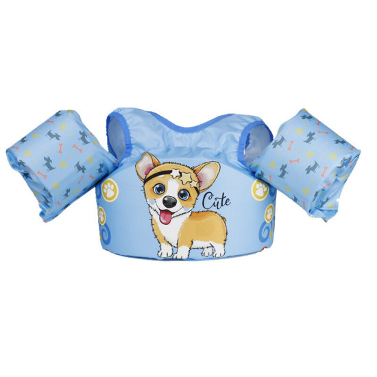 2-6Y Life Jackets For Kids Cute Cartoon Style  Kids Swim Vest  Ring Swimming Accessory  