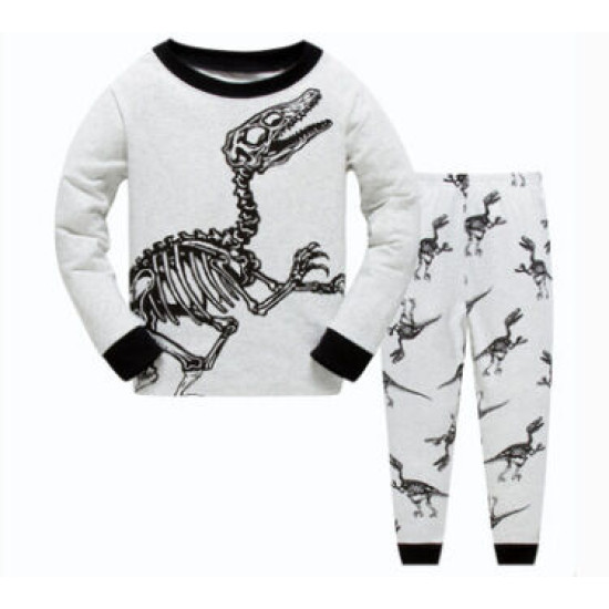 18M-6Y Toddler Loungewear Sets Cartoon Pullover & Pants  Toddler Clothing  