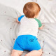 18M-7Y Toddler Boys Sets Shark Print T-Shirts And Shorts  Boys Clothing  