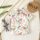 9M-5Y Toddler Boys Easter Printed Shirt Shorts Sets  Boys Clothes  